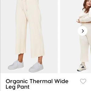 Mate the Label Thermal Wide Leg Pant Size M